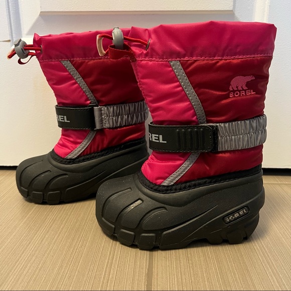 Sorel Kids Flurry Waterproof Snow Boots - Toddler 7 - Picture 4 of 7